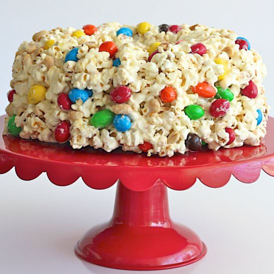 Peanut Popcorn Cake