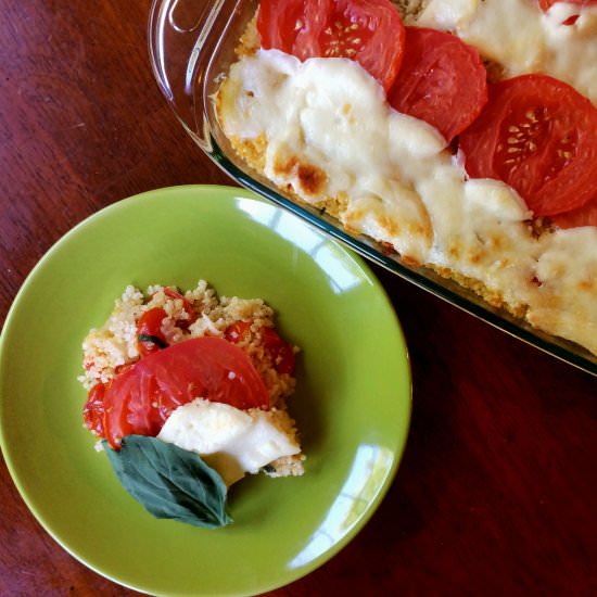 Caprese Quinoa Casserole