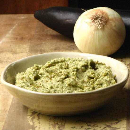 Chunky Mediterranean Eggplant Dip