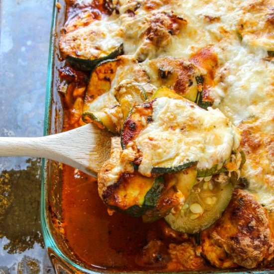 Italian Zucchini Quinoa Bake