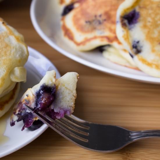 Blueberry Buttermilk Pancakes