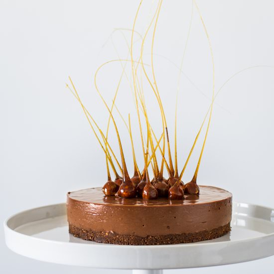 Nutella cheesecake