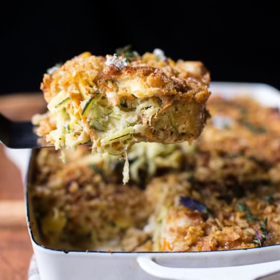 One Pan Healthier Chicken Casserole