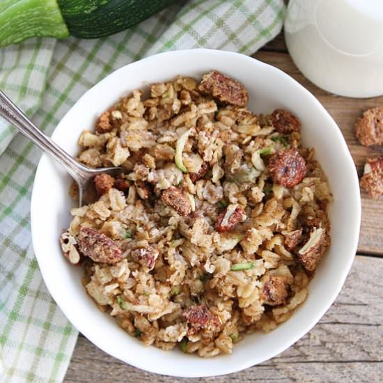 Zucchini Bread Baked Oatmeal