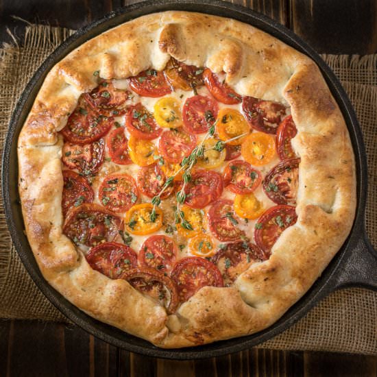 Herbed Tomato Galette