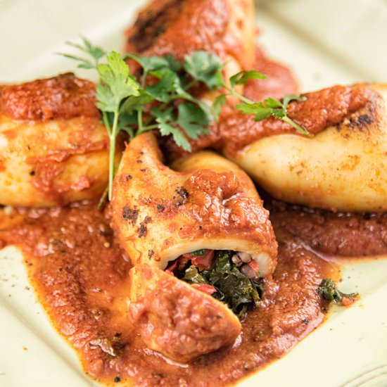Stuffed Calamari