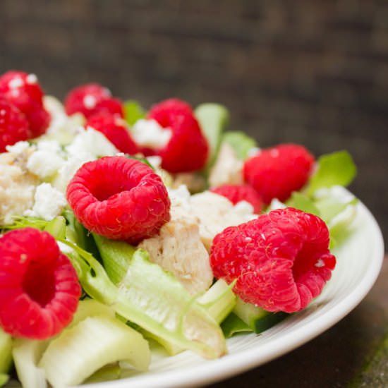 Raspberry and Feta Summer Salad