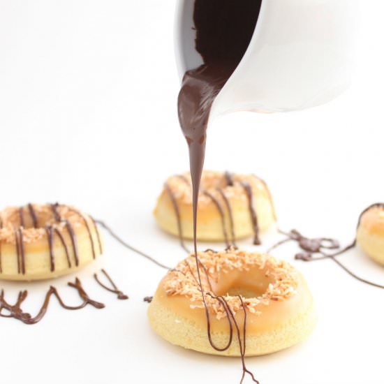 Samoa Cookie Doughnuts