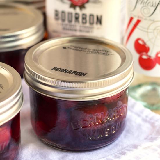 Boozy cherries