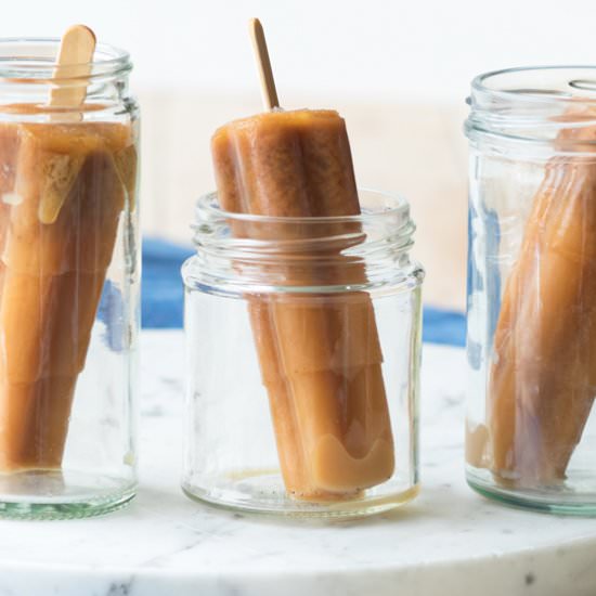Hazelnut Chai Popsicles