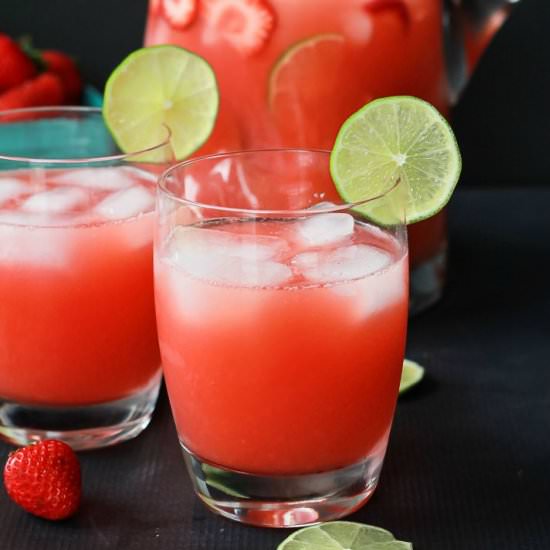 Fresh Strawberry Limeade