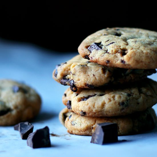 Miso Chocolate Chip Cookies