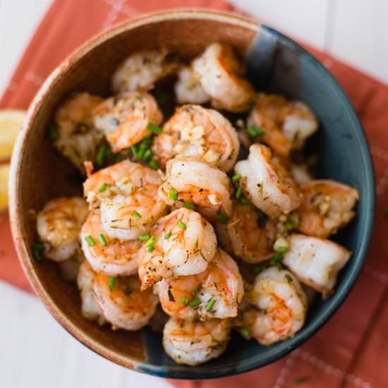 Parmesan Roasted Shrimp
