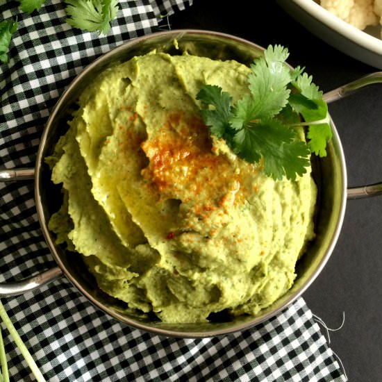 Cilantro Jalapeno Hummus