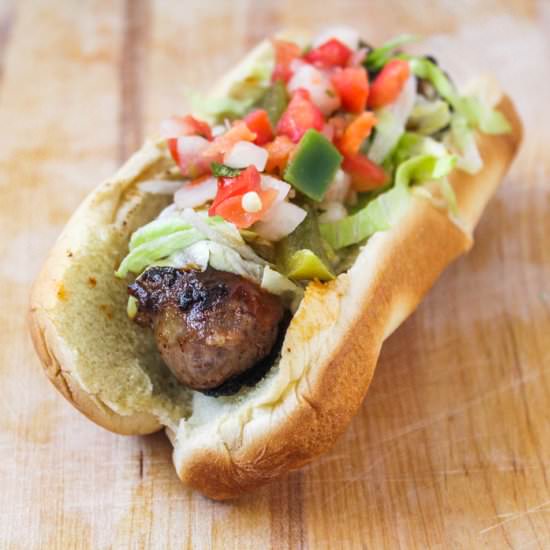 South of the Border Bratwurst