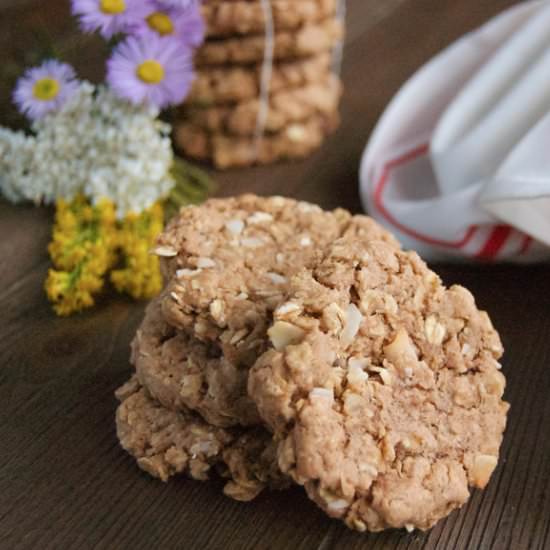 Chocolate Coconut Oatmeal Cookies
