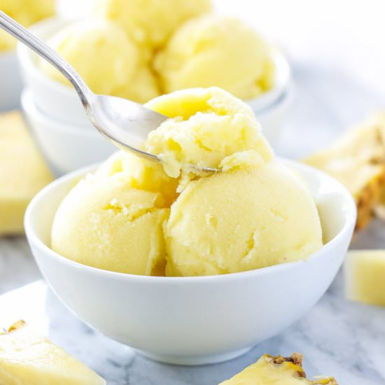 Piña Colada Sorbet