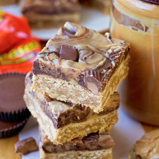 Reese’s Peanut Butter Oatmeal Bars