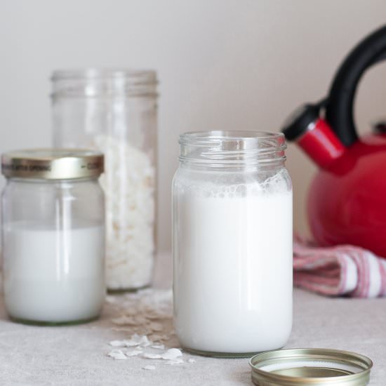 Homemade Coconut Milk