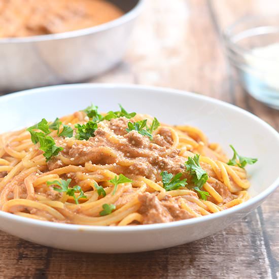 Cheesy Spaghetti