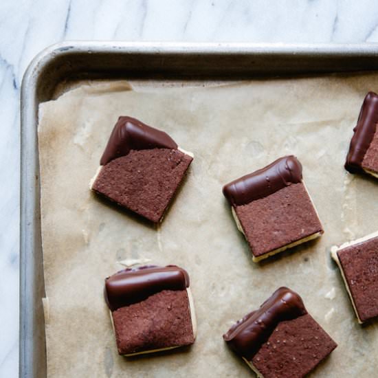 Choco-Banana Ice Cream Sandwiches