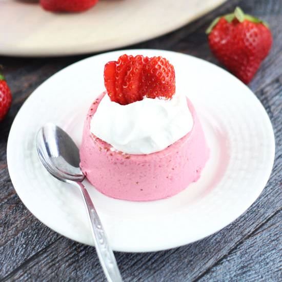 Strawberry Panna Cotta