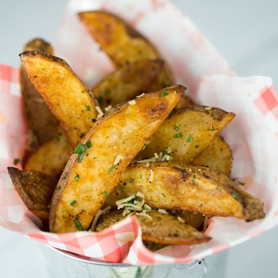Oven Baked Potato Wedges