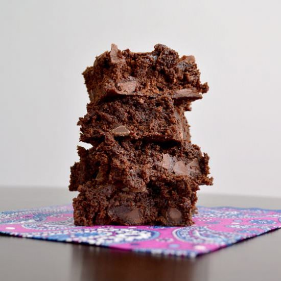 double chocolate brownies
