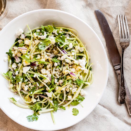 Sweet Corn & Zucchini Salad