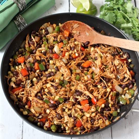 Southwest chicken skillet