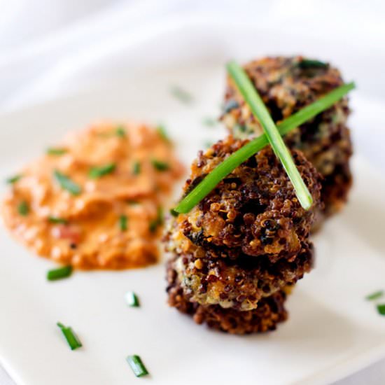 Quinoa Fritters