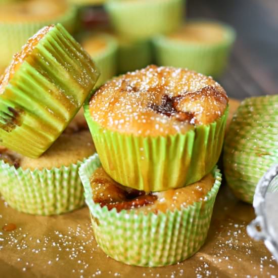 Apple Fritter Cupcakes