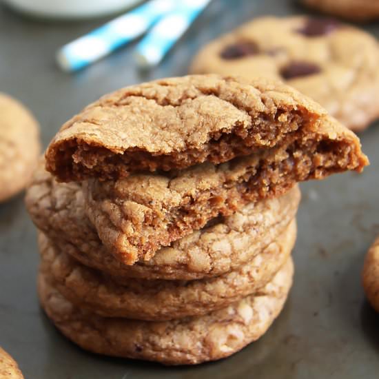 Chewy Coconut Sugar Cookies
