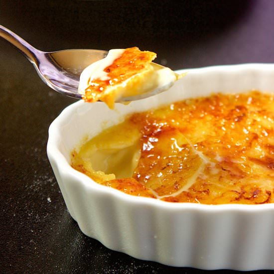 Earl Grey Creme Brulee