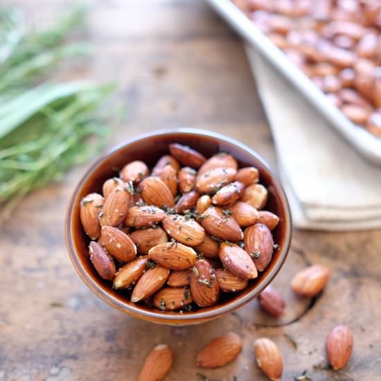 Herb  Roasted Almonds