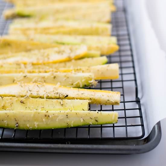 Baked Squash and Zucchini