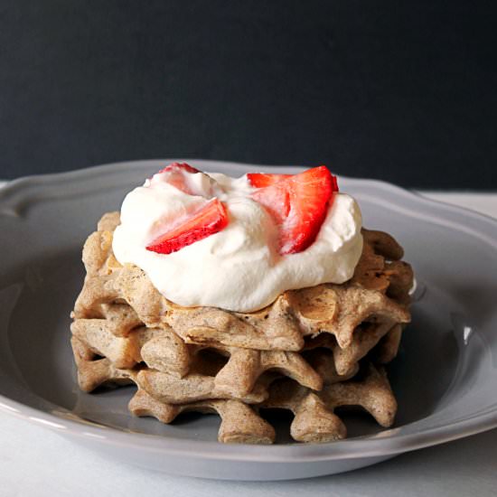 Buckwheat & Oat Waffles