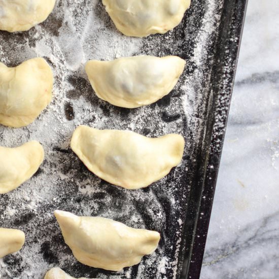 Russian Sour Cherry Dumplings