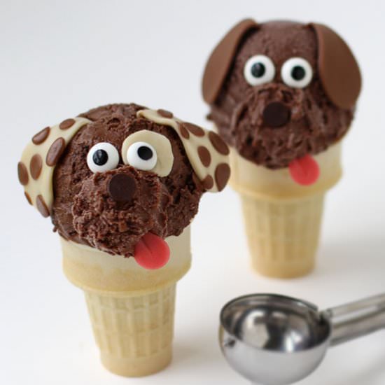 Ice Cream Cone Puppies