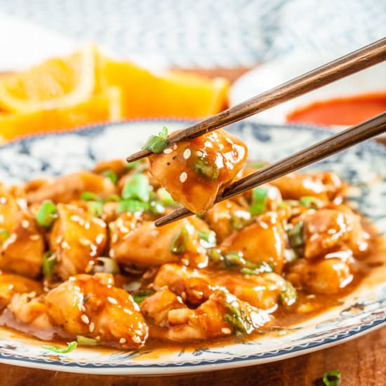 Skinny Orange Chicken