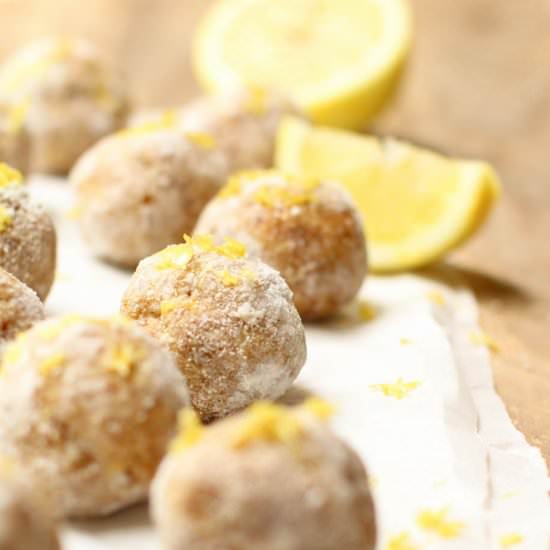 Lemon Millet Bliss Balls