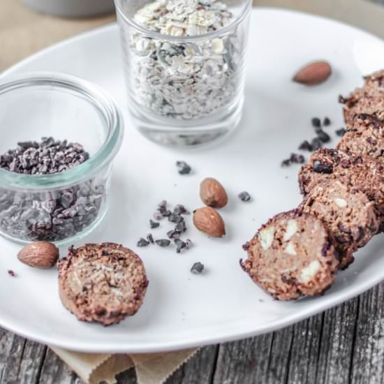 Nut and Cocoa Nib Cookies