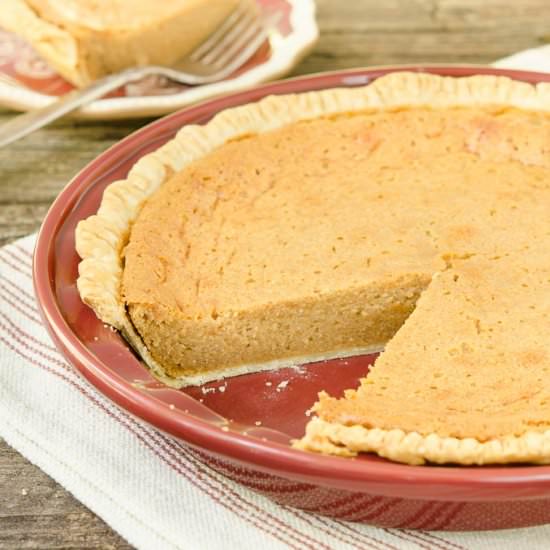 Baked Peanut Butter Pie