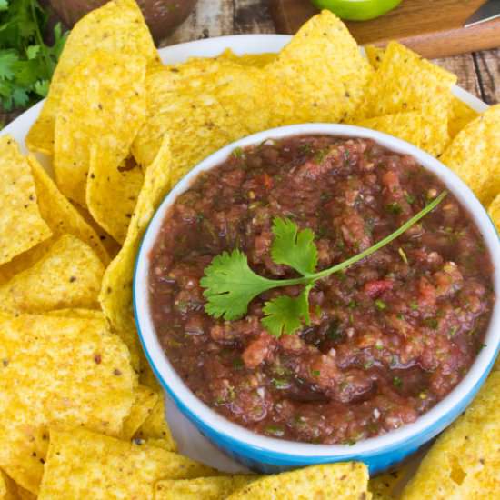 Fresh Blender Salsa