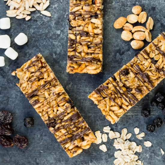 Peanut Butter Granola Bars