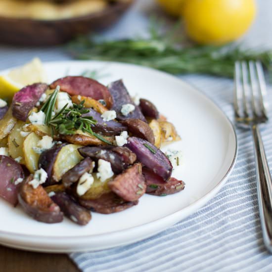 Rustic Tri-Colored Potato Salad
