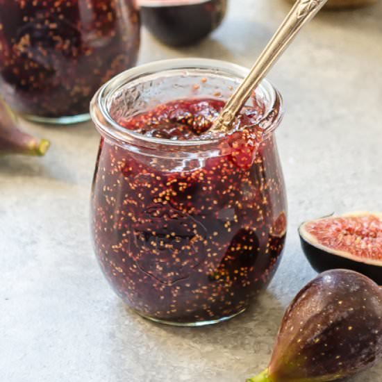 Small-Batch Fig Honey Jam