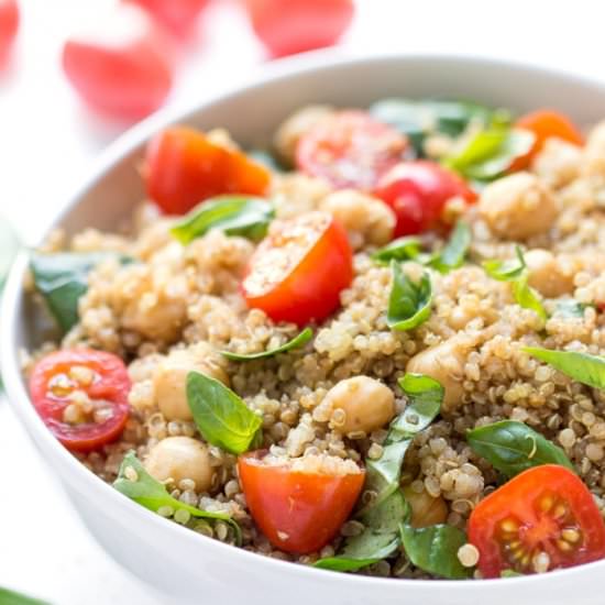 “Caprese” Quinoa Salad