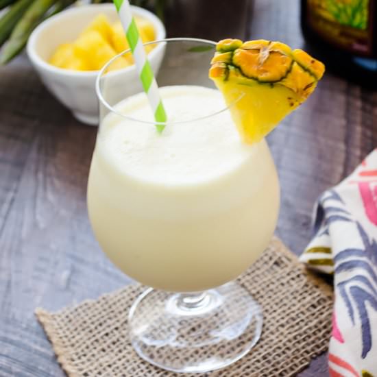 Fresh Pineapple Pina Colada