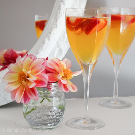 Luscious Peach Bellini